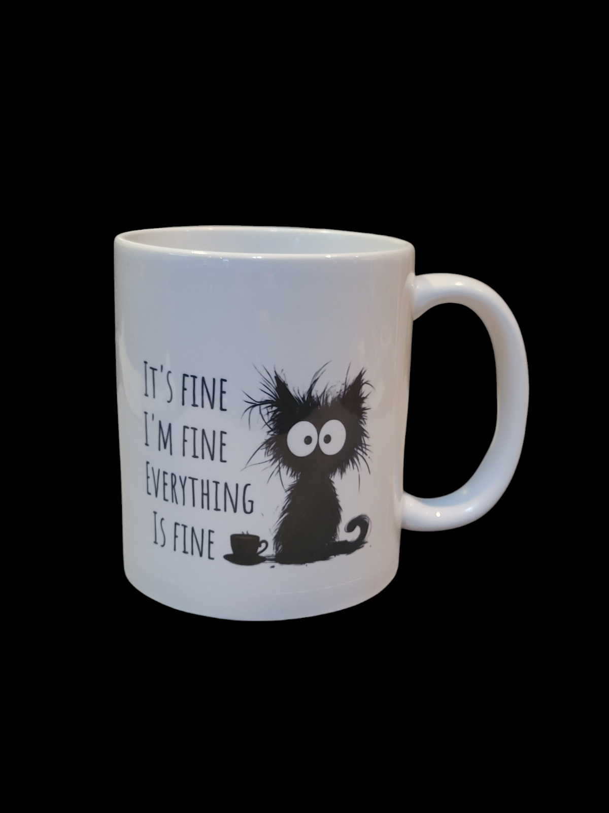 Funny Cat Coffee Cup Ceramic - 11oz Mug