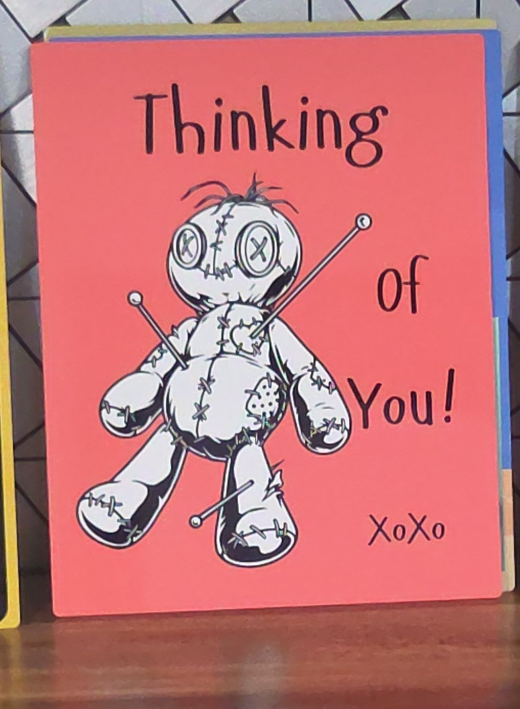 Thinking of you (kinda) sign
