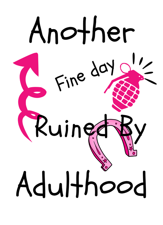 Another fine day-8" x 10" Custom Designed Aluminum Sign – by Black Sheep Personalized Gifts