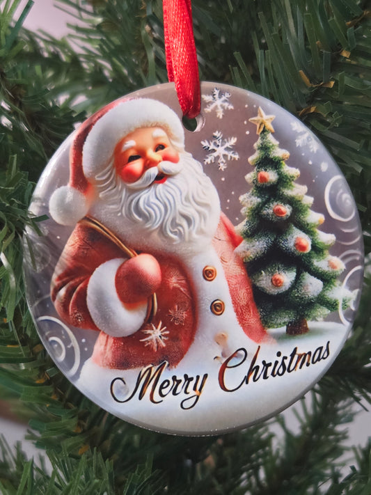 3" Traditional Christmas Ornament – Custom Designed by Black Sheep Personalized Gifts