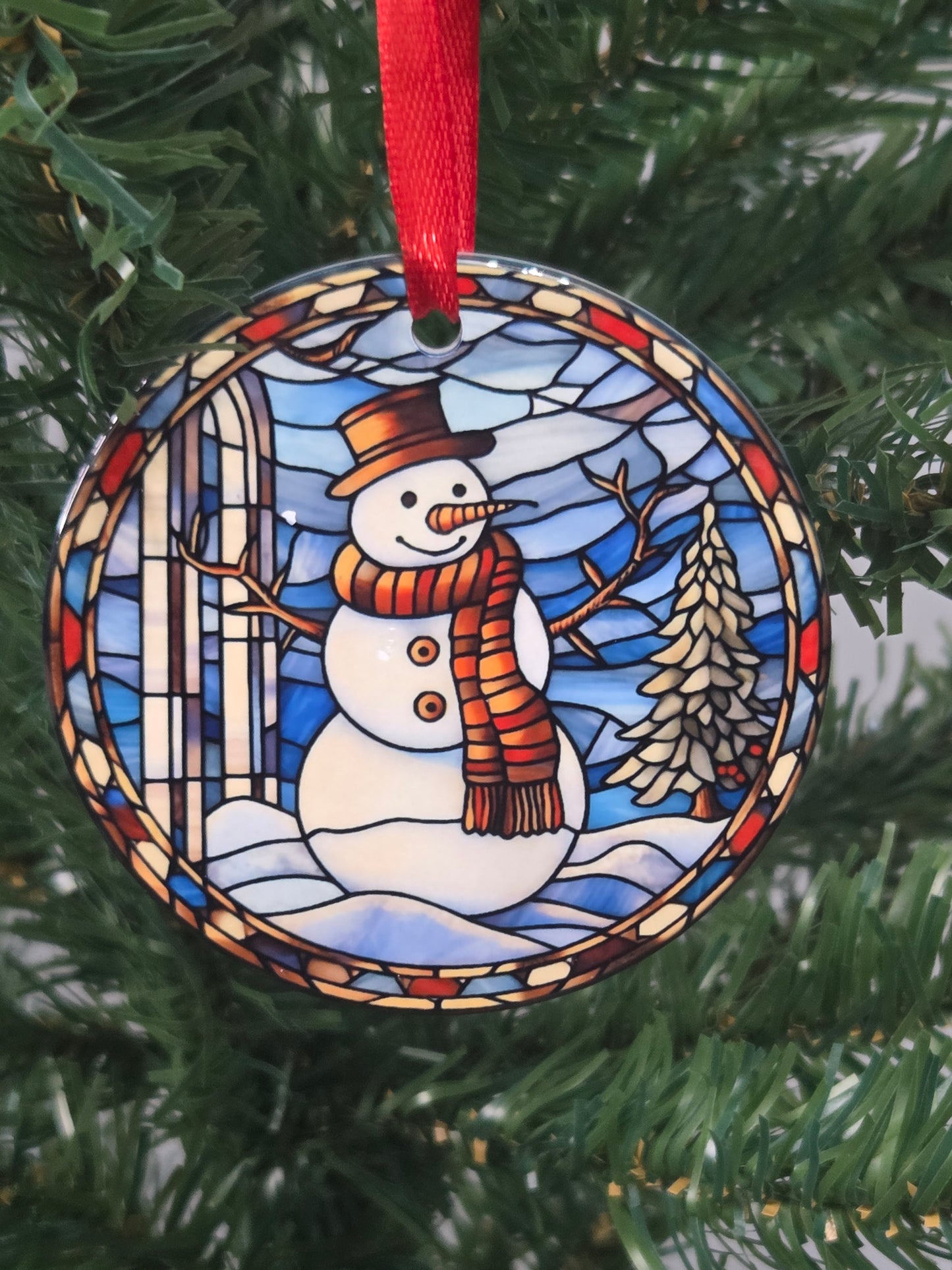 3" Traditional Christmas Ornament – Custom Designed by Black Sheep Personalized Gifts