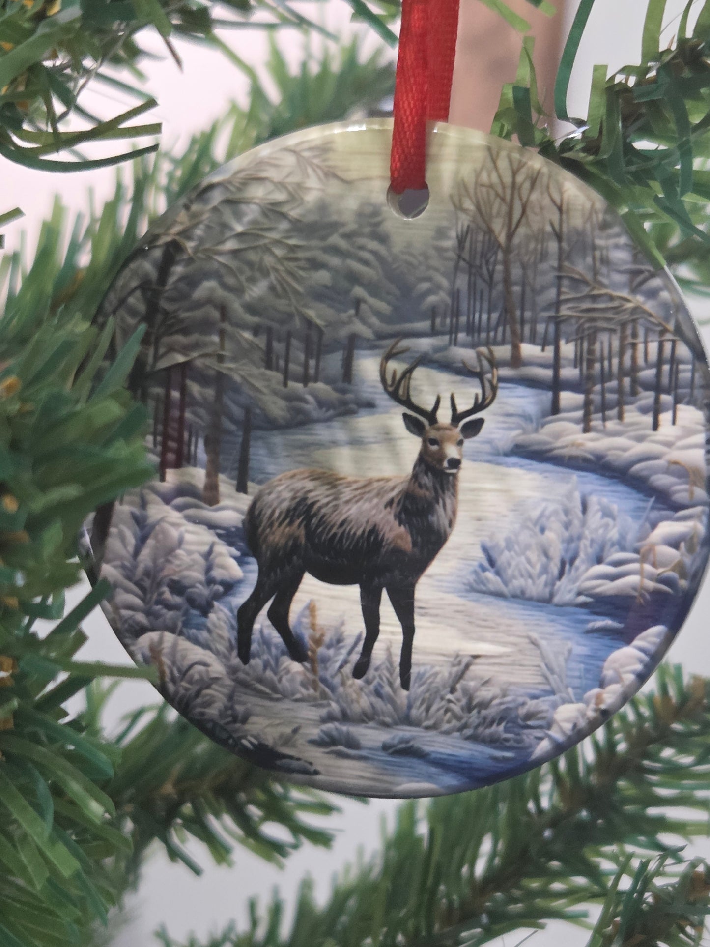 3" Traditional Christmas Ornament – Custom Designed by Black Sheep Personalized Gifts
