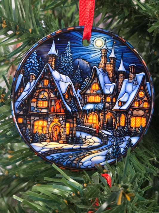 3" Traditional Christmas Ornament – Custom Designed by Black Sheep Personalized Gifts