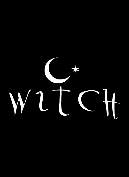 Witch-8" x 10" Custom Designed Aluminum Sign – by Black Sheep Personalized Gifts