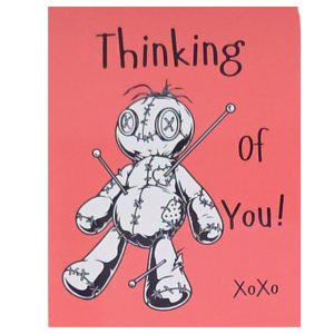 Thinking of you (kinda) sign-8" x 10" Custom Designed Aluminum Sign – by Black Sheep Personalized Gifts