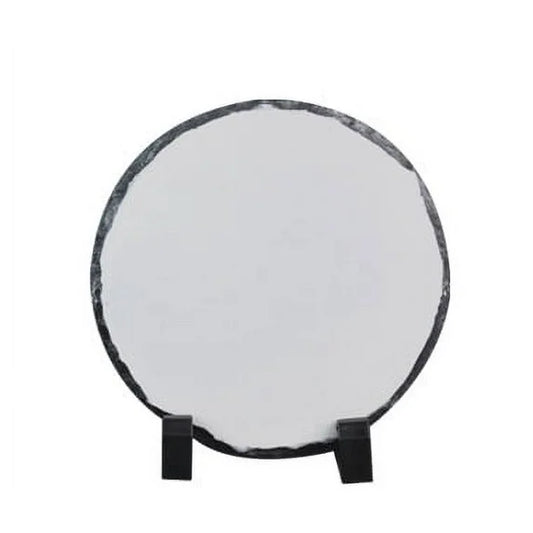 Personalized Photo Rock Slate Customized Picture on Rock 5..62-in Round